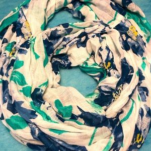 Gauzy Linen Infinity Scarf